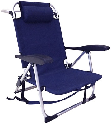 Silla de playa mochila con bolso isotermico